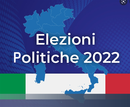 ELEZIONI POLITICHE DEL 25 SETTEMBRE 2022
Voto degli elettori temporaneamente all’estero