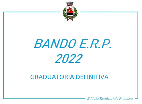 Graduatoria E.R.P. Anno 2022