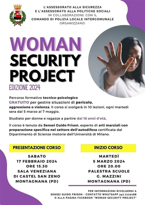 WOMAN SECURITY PROJECT 2024